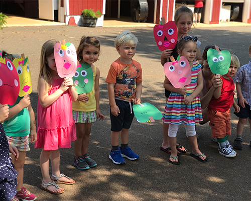 Cultivating Curiousity children's summer program event at Carter Mountain Orchard