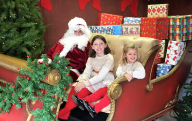 Breakfast with Santa Claus at the Orchard in Charlottesville