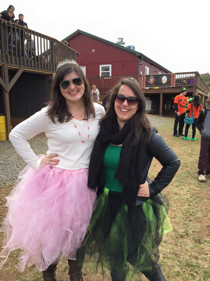 Halloween costumes at Carter Mountain Orchard