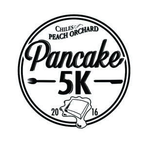 Chiles Pancake 5K race logo