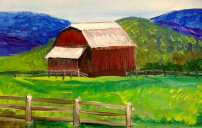 Painting for May's Wine and Design