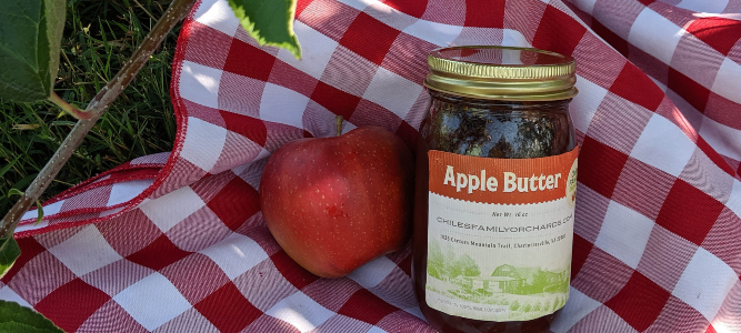 Chiles Family Orchards apple butter