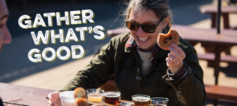 Gather what's good at Carter Mountain Orchard, including donuts, hard cider, apples, and more