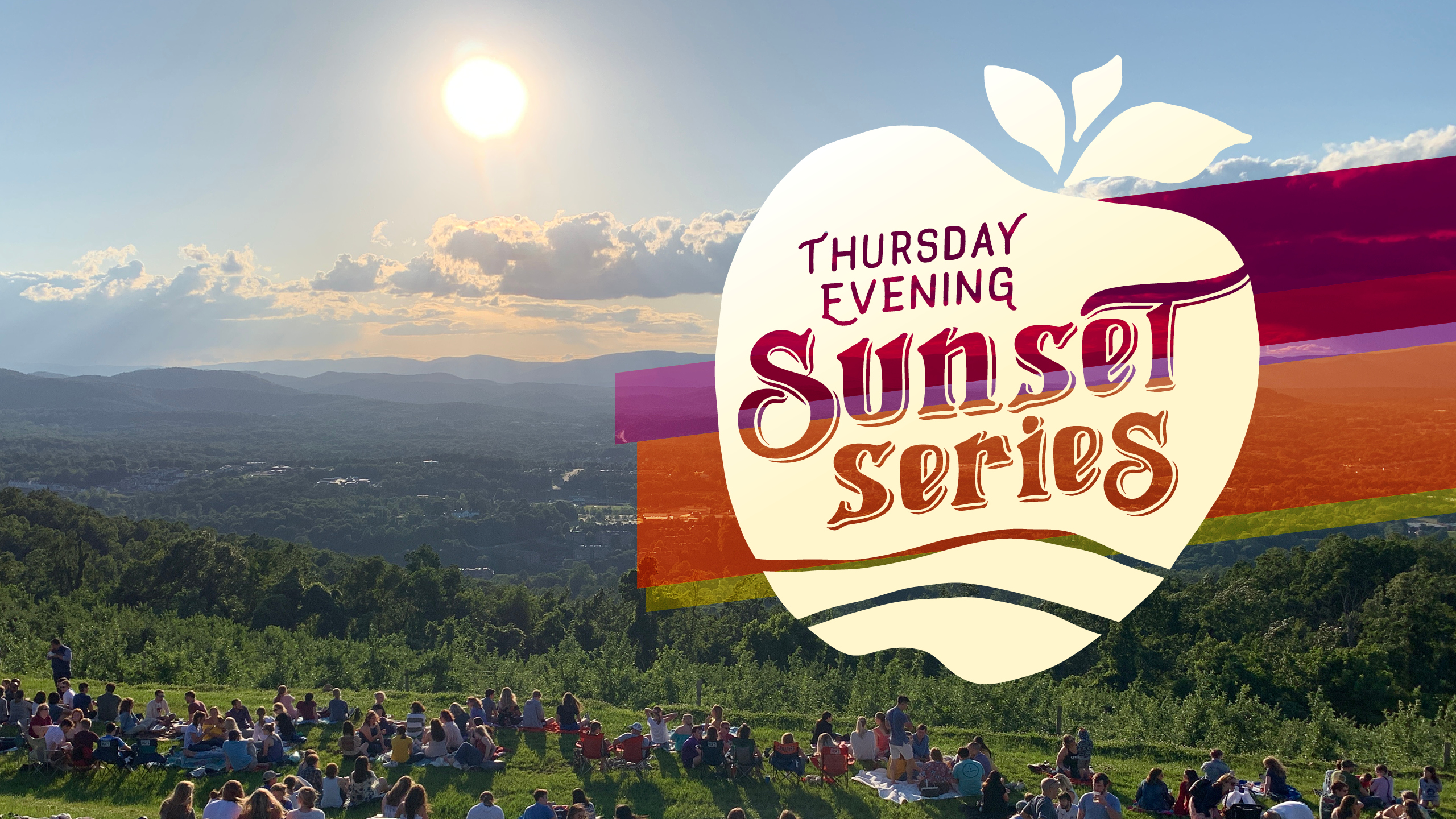 Carter Mountain Orchard's Thursday Evening Sunset Series with live music every Thursday