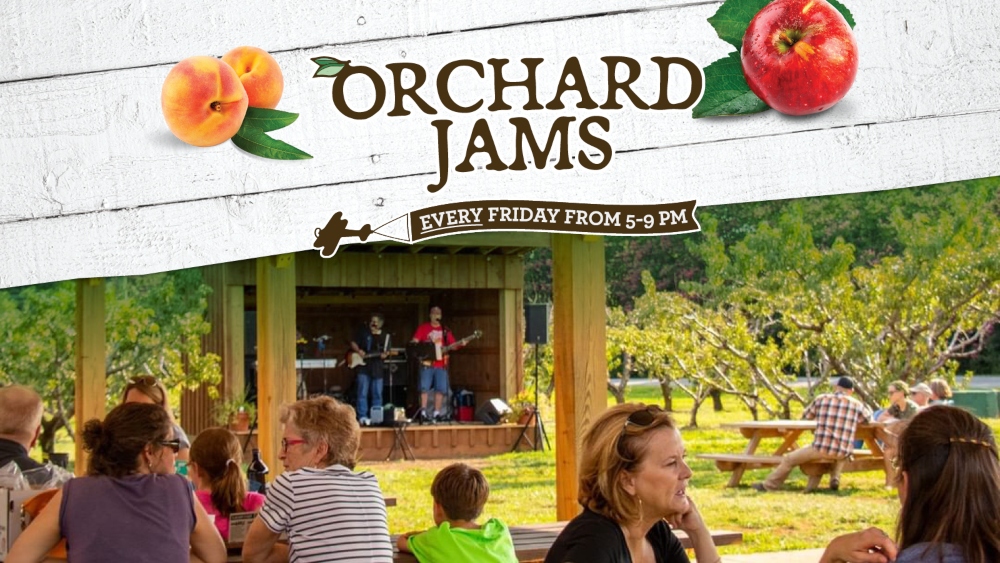Orchard Jams free music event at Chiles Peach Orchard