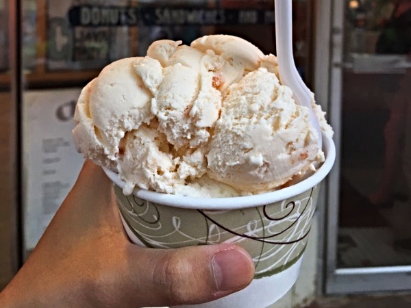 Chaps Peach Ice Cream