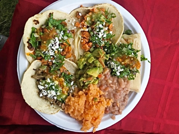 Mexican Tacos from the Farmers Market