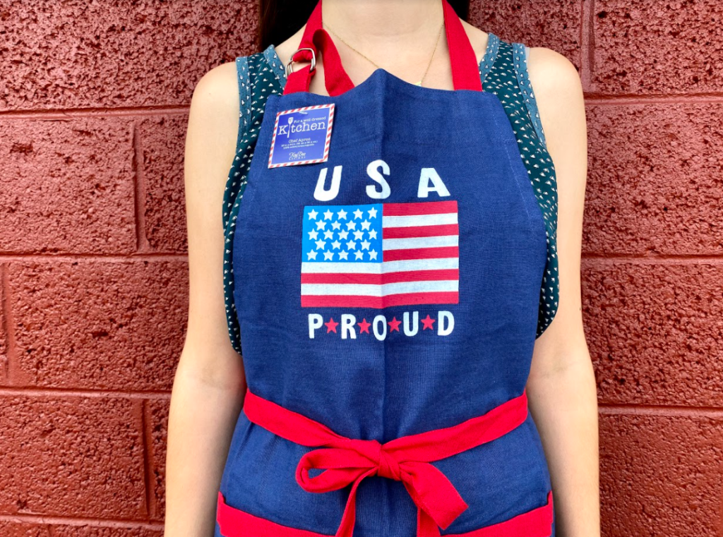 USA Proud apron at Carter Mountain Country Store