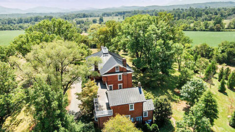 Aerial view of Chiswell Farm & Winery