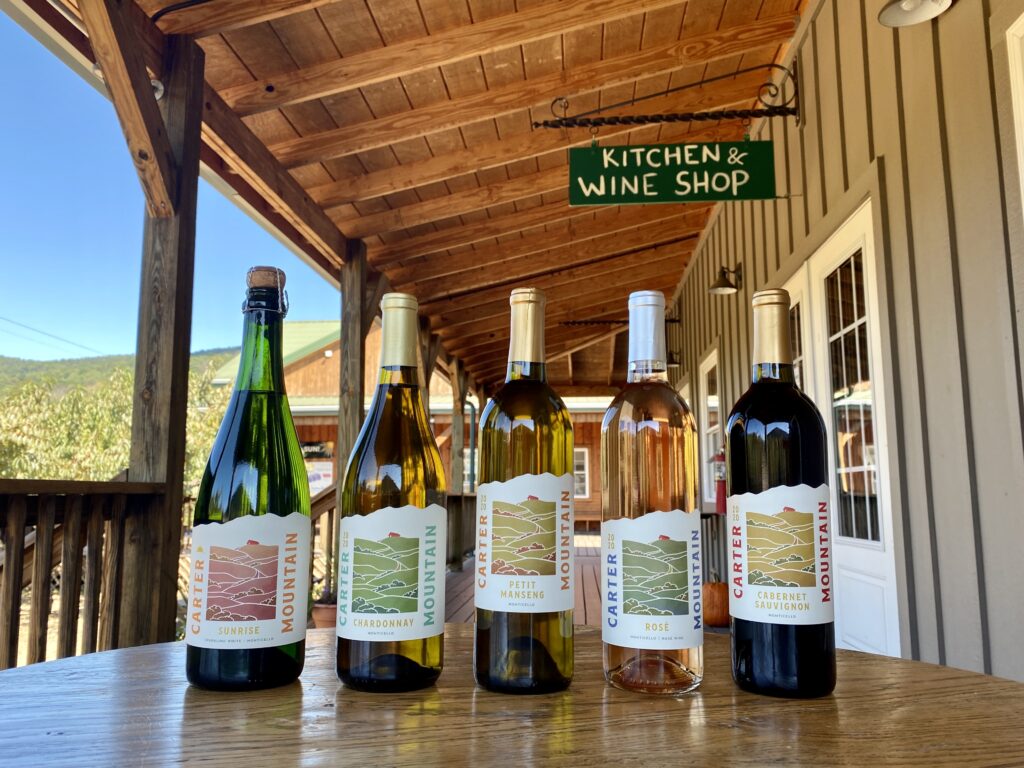 Wine shop at chiles peach orchard