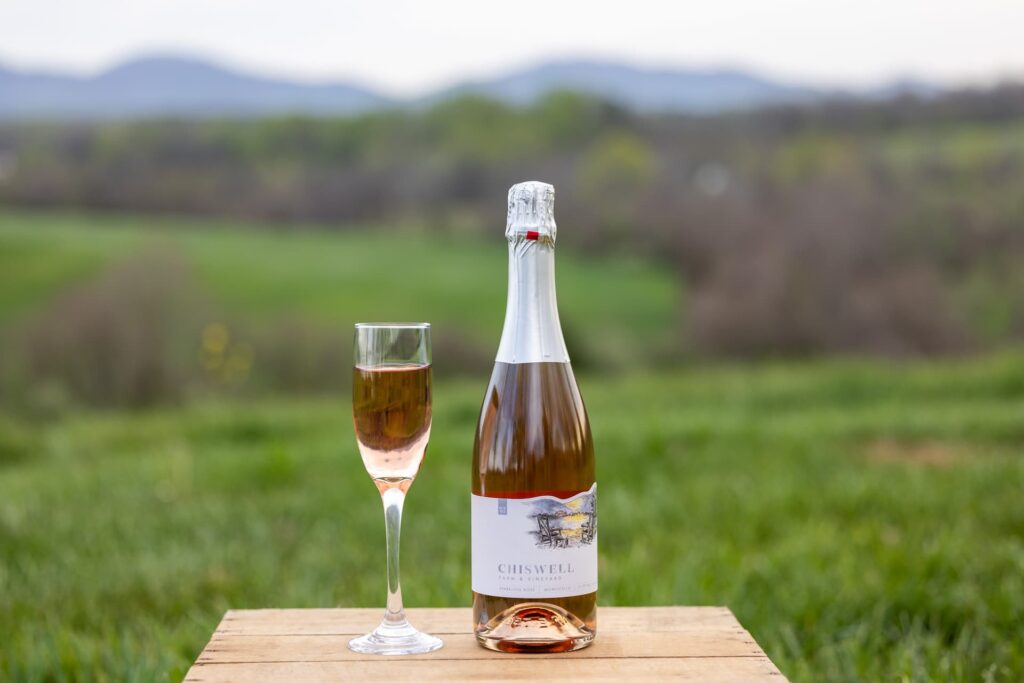 Chiswell Wine bottle - Sparkling Rose