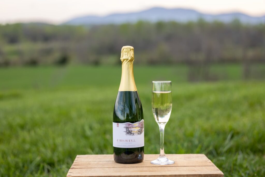 Chiswell Wine bottle - Sparkling Chardonnay