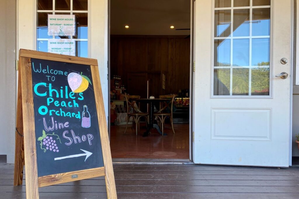 Carter Mountain Wine Shop at Chiles Peach Orchard