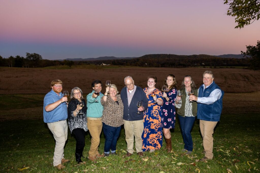 Chiles family at Chiswell Winery