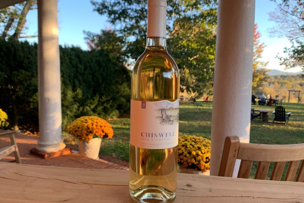 Sweet Albemarle Petit Manseng 2021 at Chiswell Farm & Winery