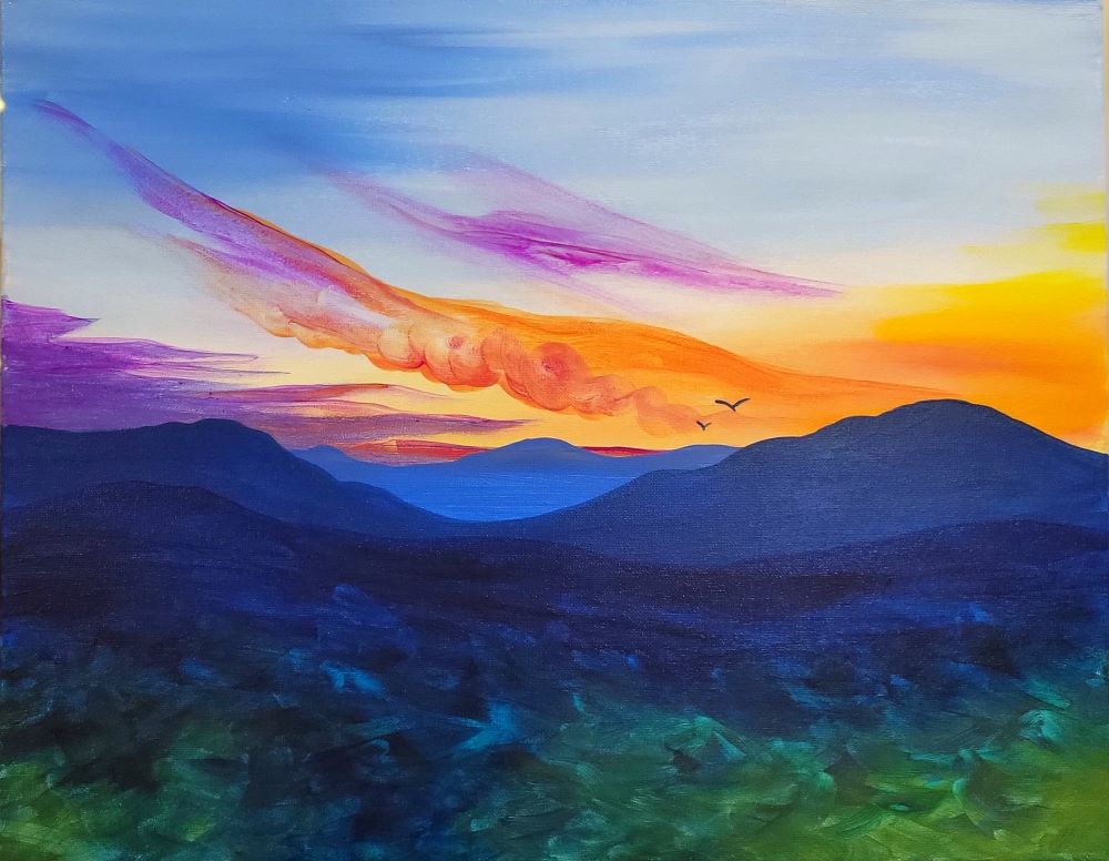 Blue Ridge View by Catelyn Kelsey Designs