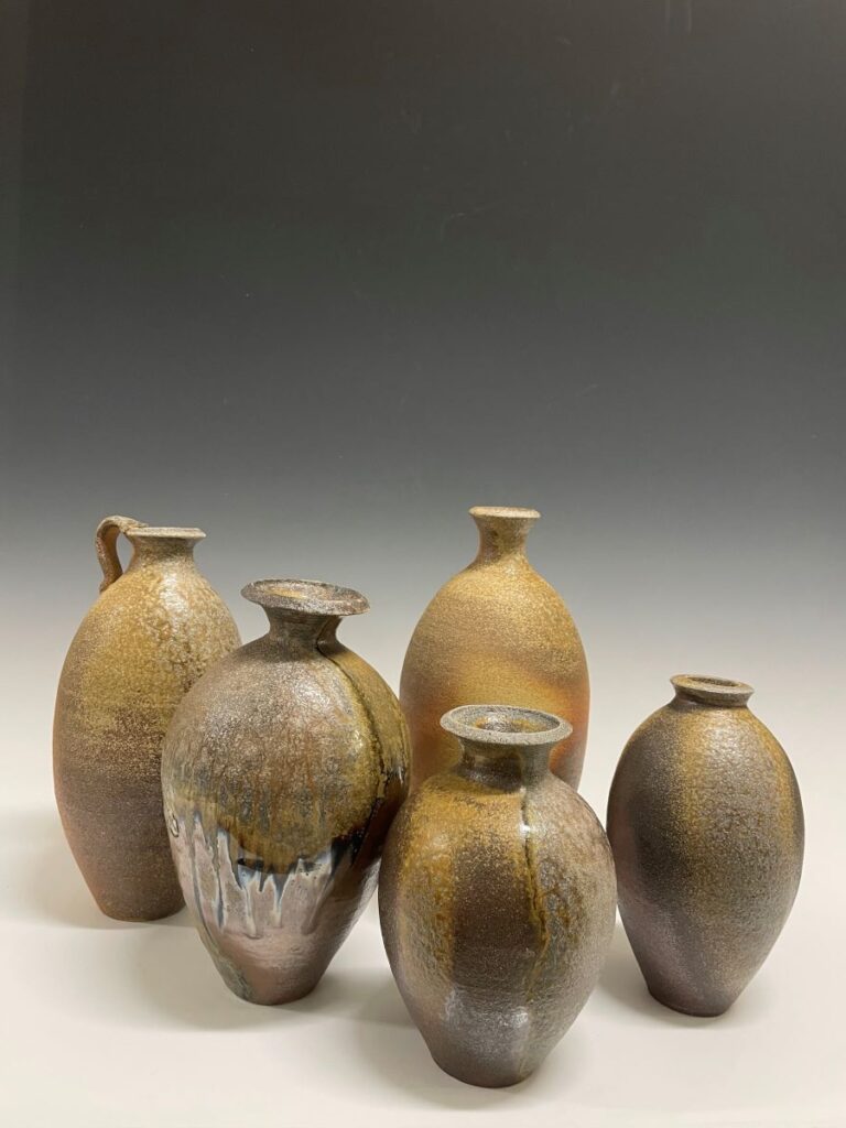 Laura Chatterson pottery for Chiswell Winery Holiday Pop-up Event