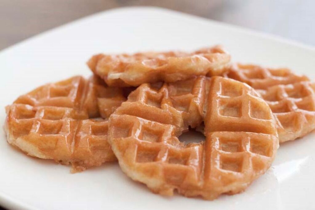 waffle recipe that uses cider donuts 