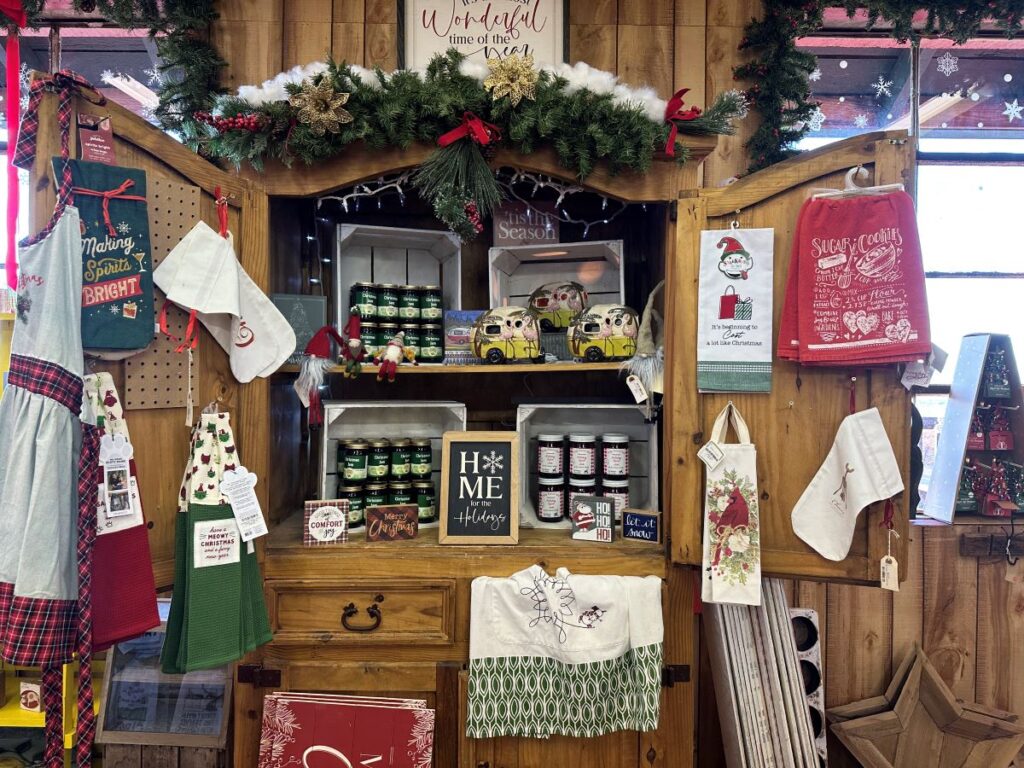 Christmas gifts at Carter Mountain Country Store