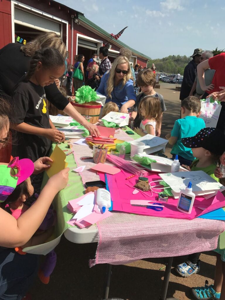 Crafts at Easter Eggstravaganza event