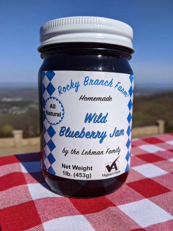 Wild blueberry jam.