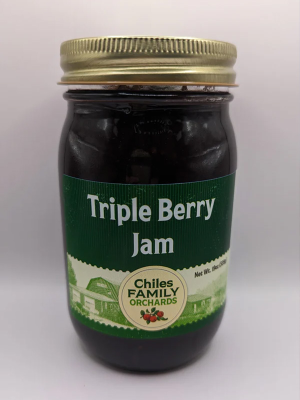 Triple berry jam.