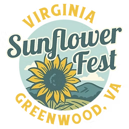 The logo for the Virginia Sunflower Fest