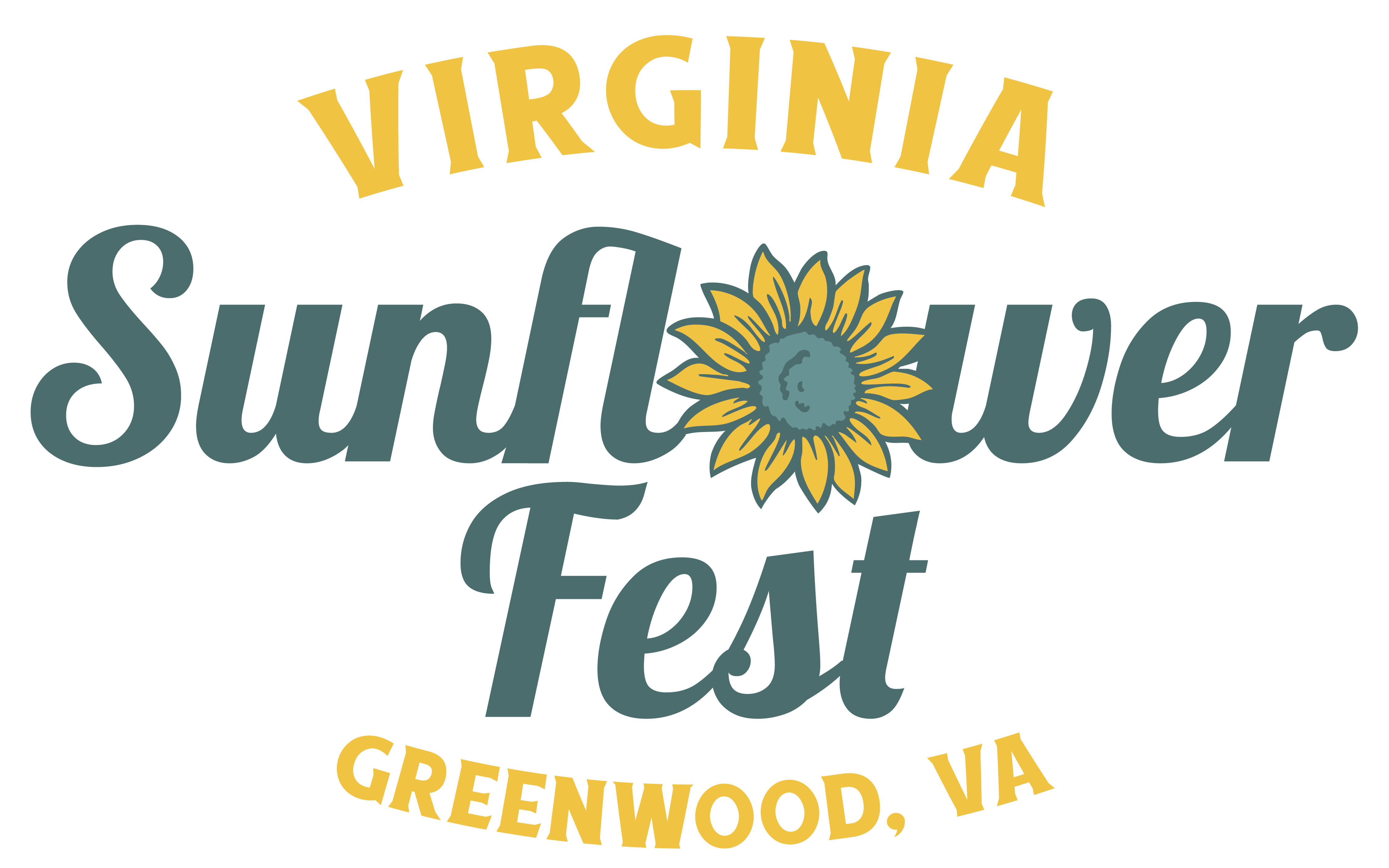 The Virginia Sunflower Fest logo