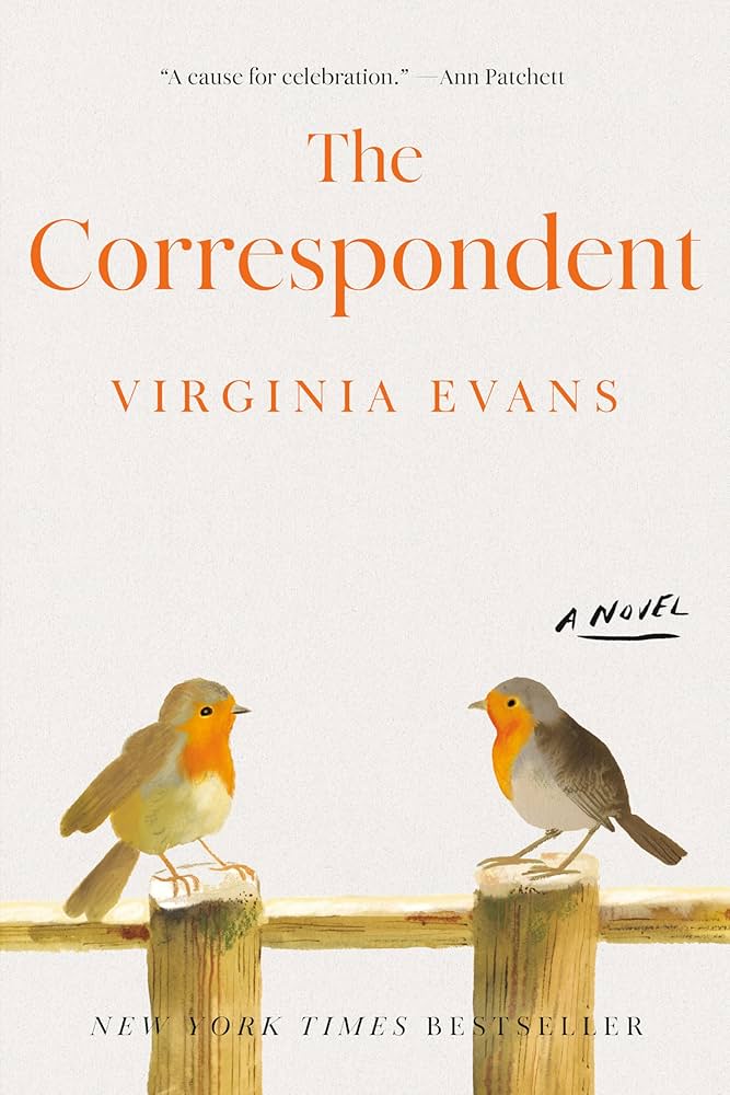 The cover of the novel, "The Correspondent"